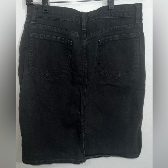 American Apparel Black Pencil Skirt - Picture 2 of 4